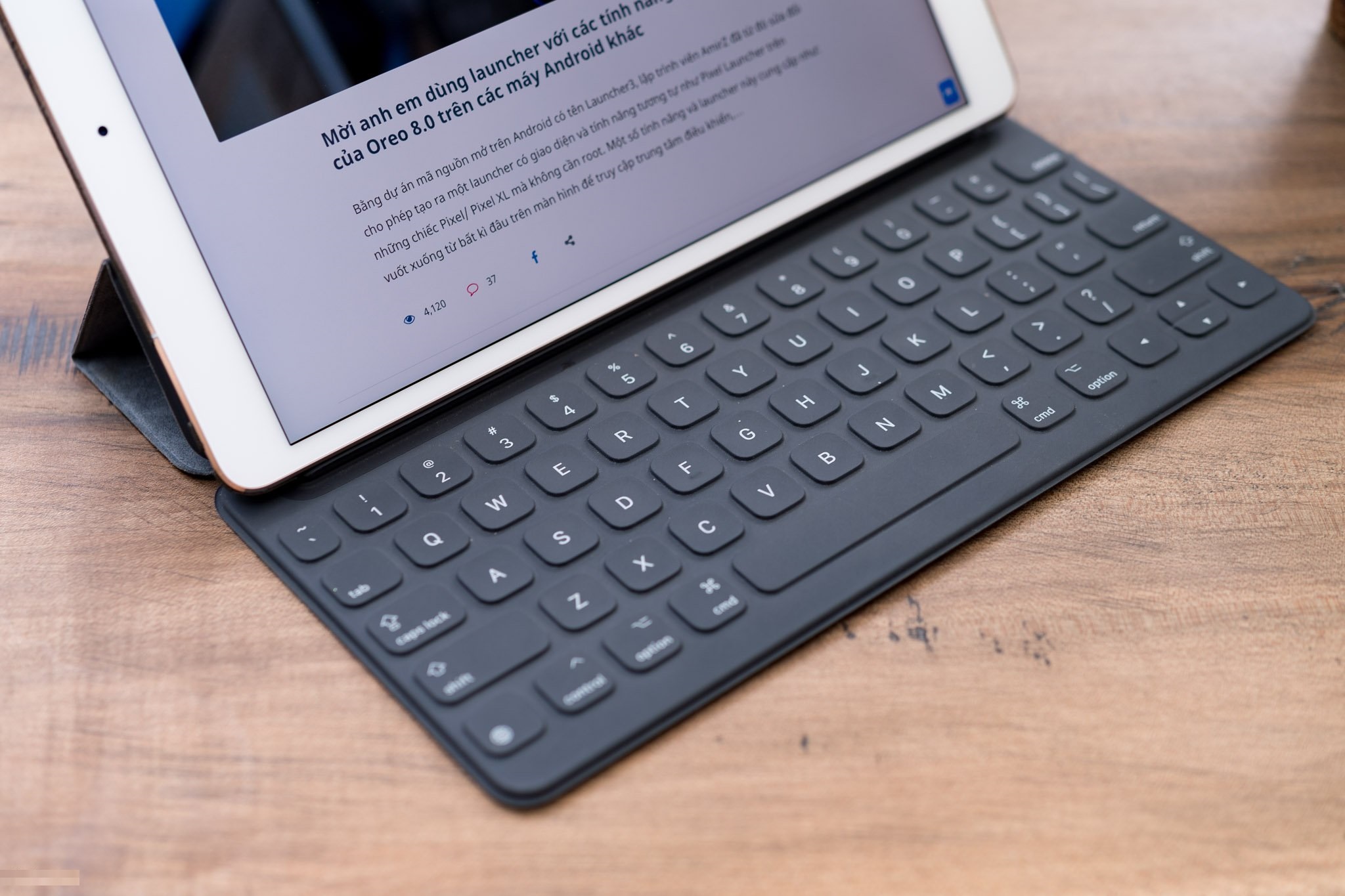 Smart Keyboard tích hợp Trackpad cho iPad có thể ra mắt vào mùa Thu năm nay