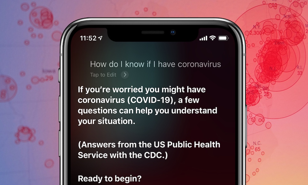 Siri có thể xác định xem bạn có bị nhiễm COVID-19 hay không