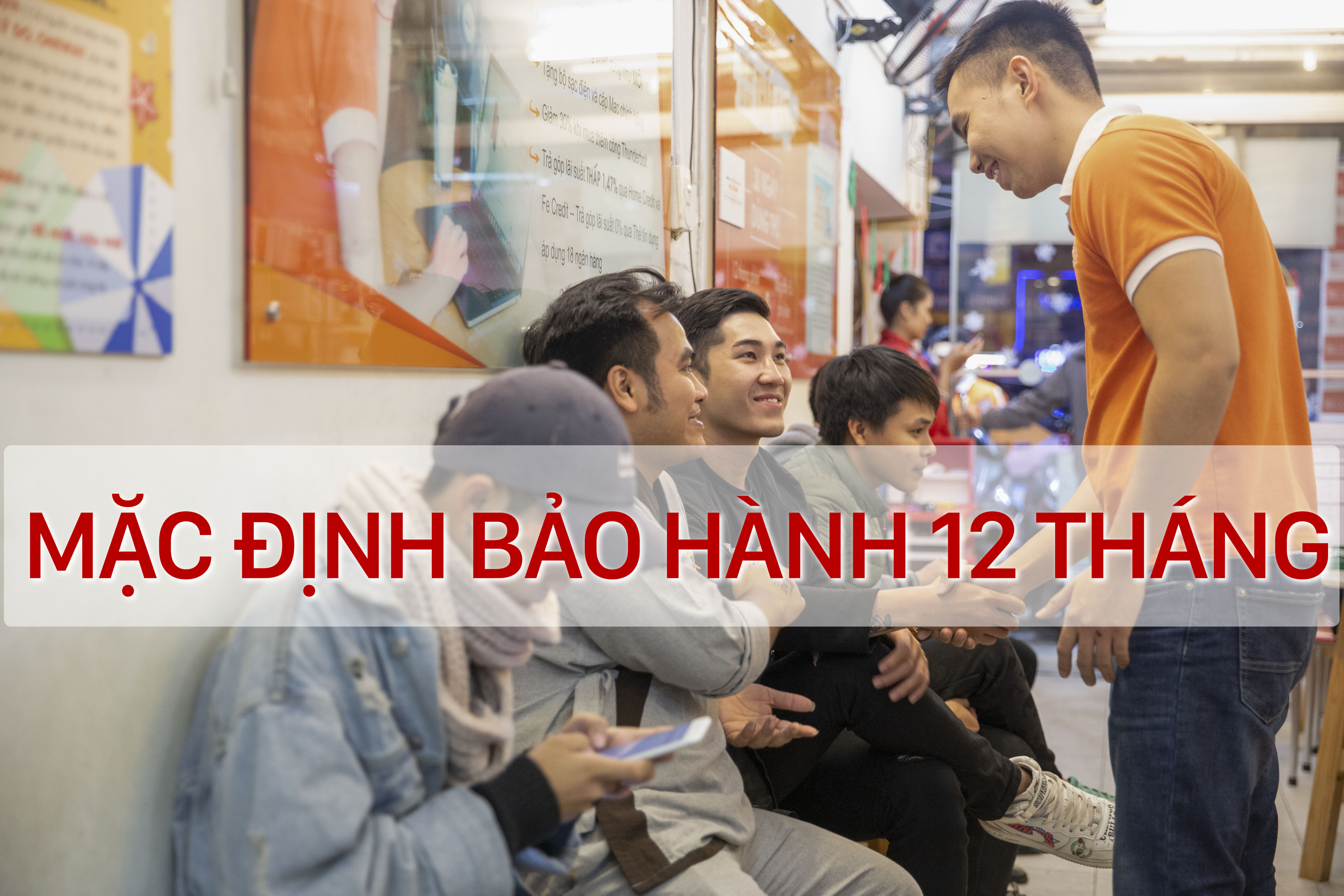 Chính sách bảo hành 12 tháng mặc định bao gồm cả nguồn và màn hình tại Oneway