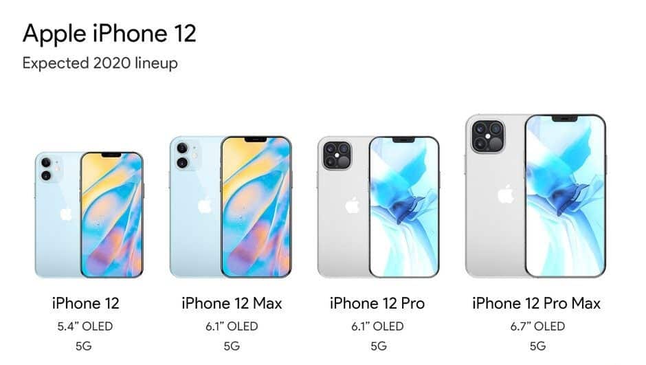 Lộ giá bán bộ 4 iPhone 12, giá khởi điểm rẻ hơn iPhone 11