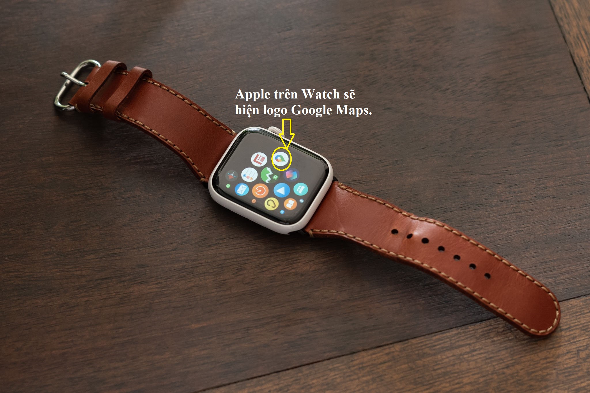 Google Maps đã trở lại trên Apple Watch, mời anh em cập nhật