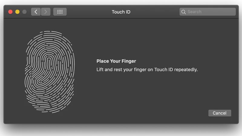 Hướng dẫn cài đặt và sử dụng Touch ID trên MacBook cho người mới bắt đầu