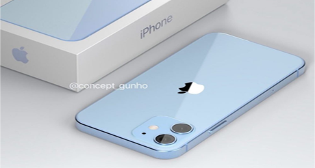 iPhone 13 rò rỉ concept màu Blue Sky gây sốt cộng đồng mạng