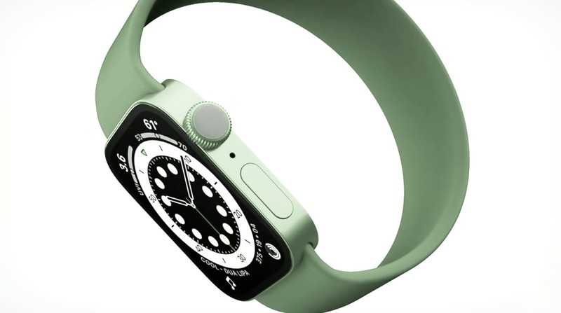 Apple Watch Series 7 có thể có thiết kế viền phẳng, tùy chọn màu xanh lá cây mới