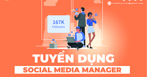 ONEWAY TUYỂN DỤNG SOCIAL MEDIA MANAGER