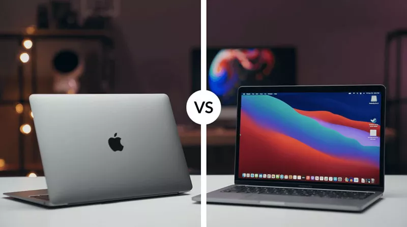 MacBook Pro M1 vs MacBook Air M1 2020 - nên chọn loại nào?