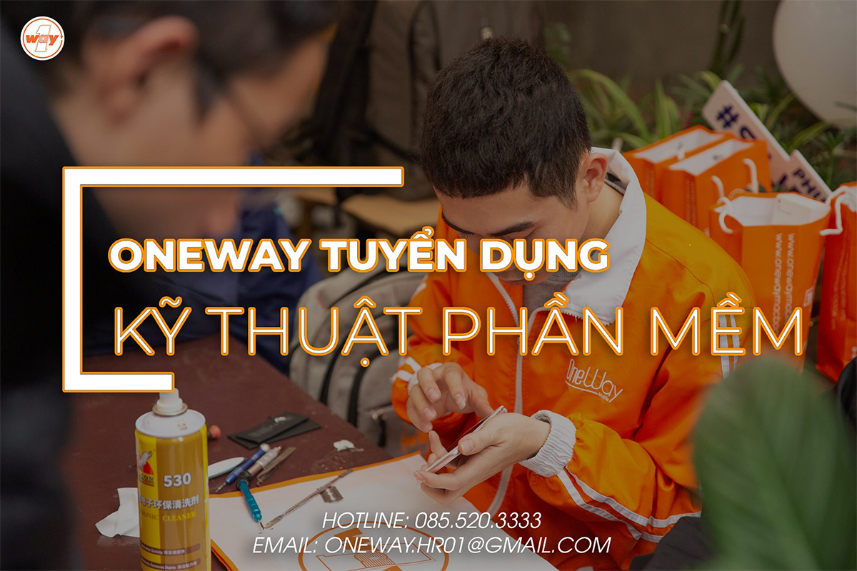 ONEWAY Tuyển Dụng - Chuyên Viên Kỹ Thuật Phần Mềm - TP.Hồ Chí Minh