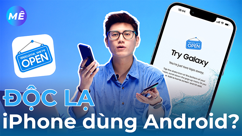 Bạn có thể trải nghiệm Galaxy S23 Ultra ngay trên chiếc iPhone của mình!