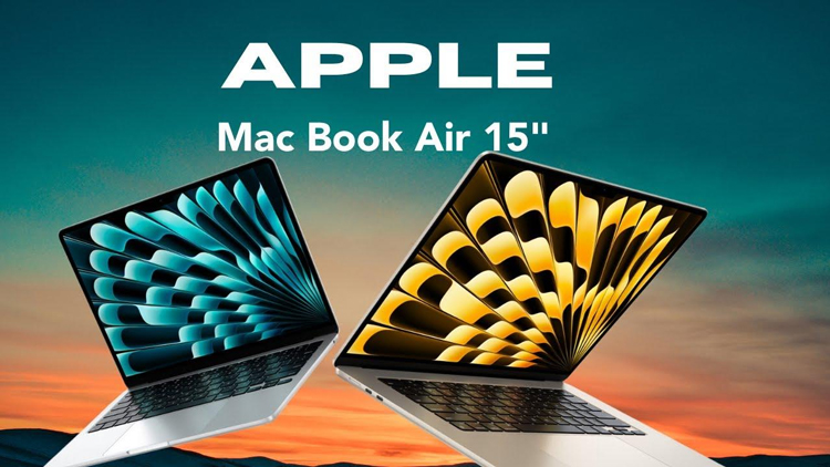 2 dòng MacBook Air 15 inch: Màn hình sắc nét, chip M2 & M3 ấn tượng