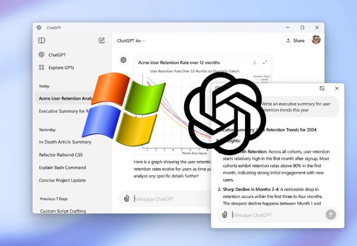 Chatgpt “cập bến” Windows với phiên bản ứng dụng miễn phí