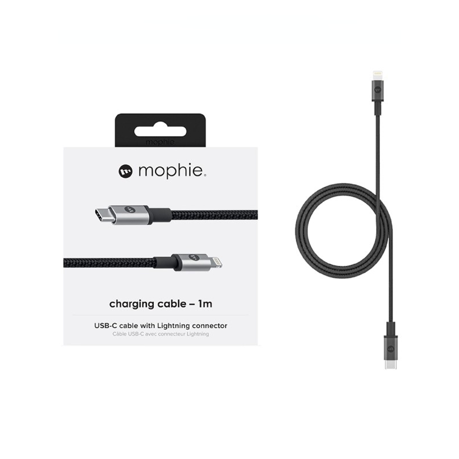 Cáp sạc Mophie USB-C to Lightning (1M)