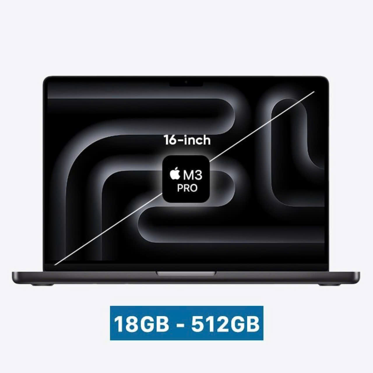 MacBook Pro M3 Pro 16 inch 2023 12-Core CPU - 18GB - 512GB