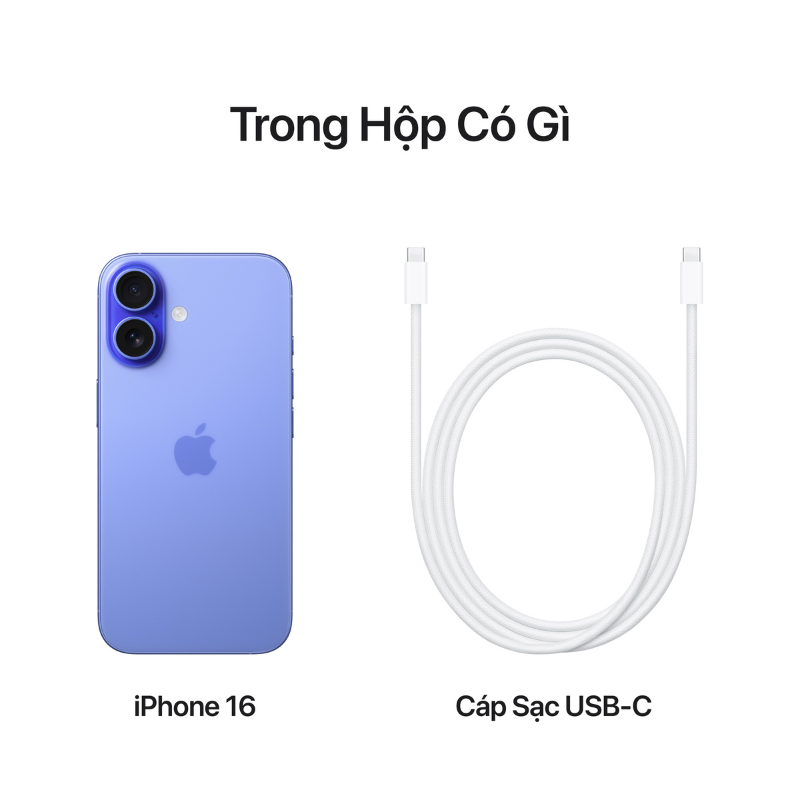 Điện thoại Apple iPhone 16 128GB VN/A