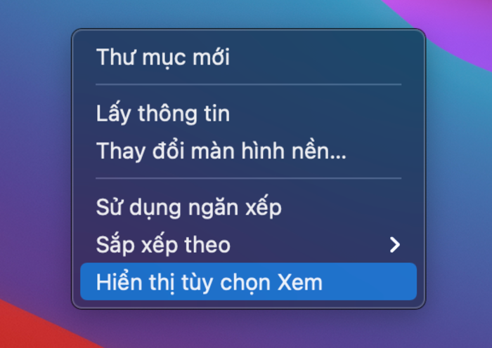 Bước 1: Nhấn chuột phải trên màn hình Desktop >> Chọn Display Setting