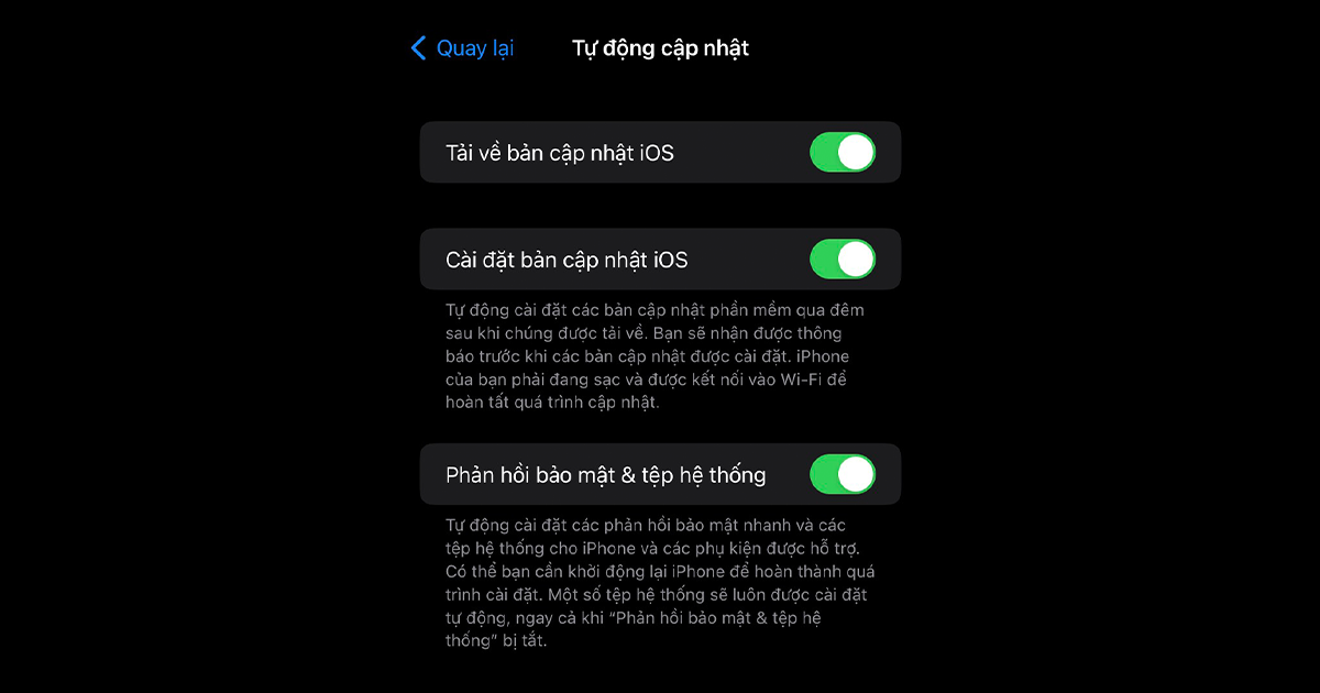 Bảo mật iPhone trên iOS 16