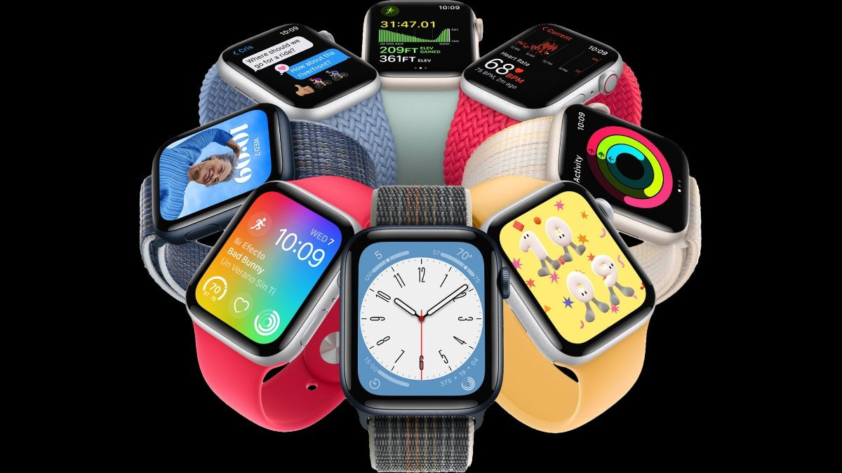 Màu sắc và dây đeo của Apple Watch SE 2022