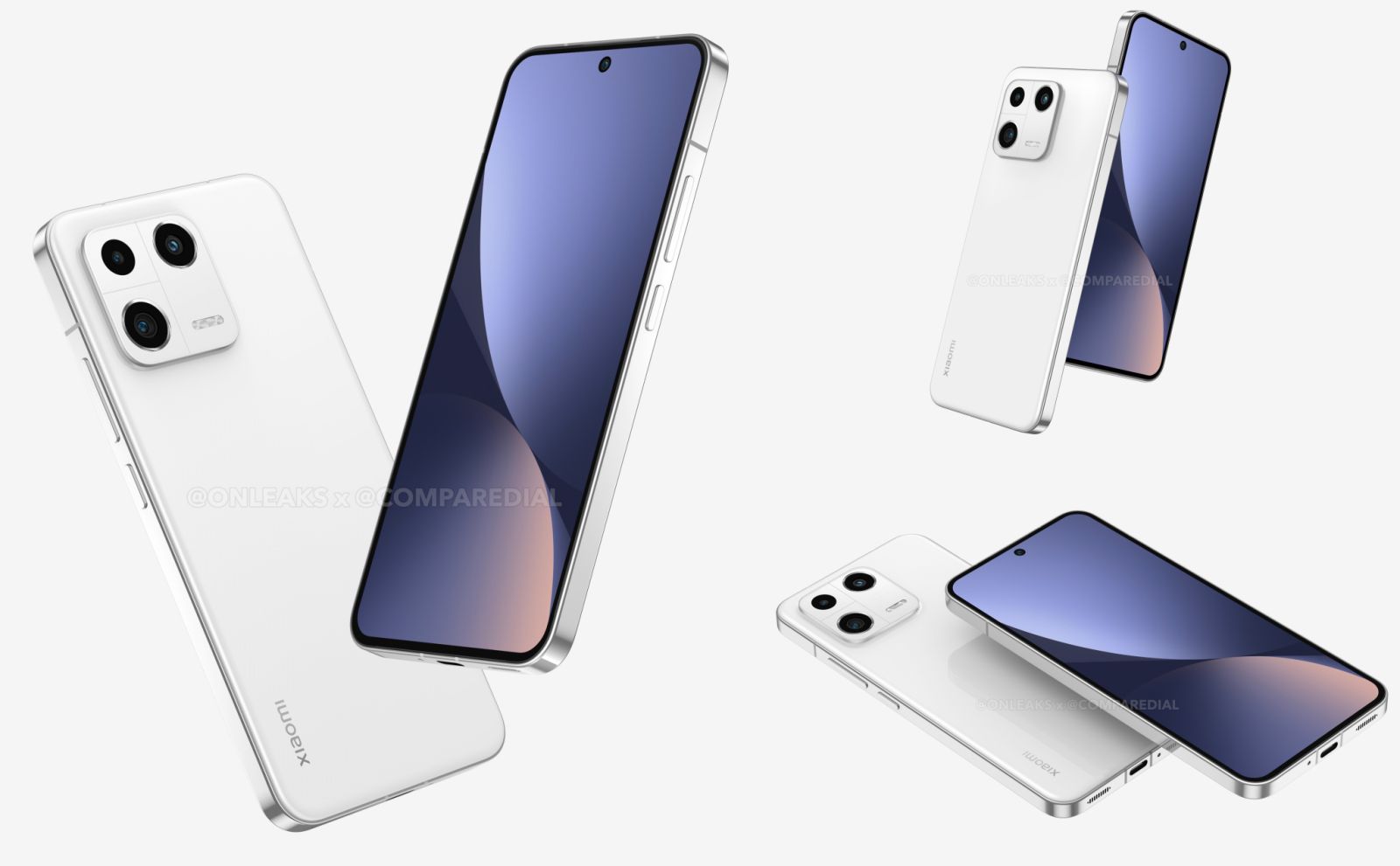 Hình ảnh Render của Xiaomi 14| Nguồn: Onleaks