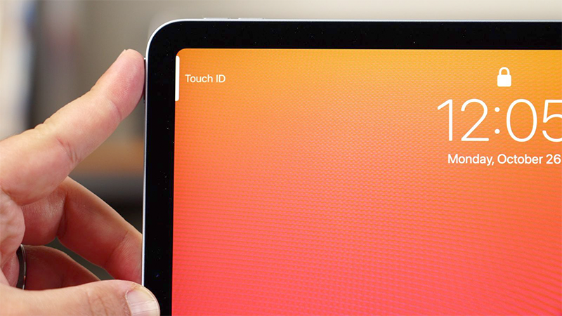 Touch ID trên nút nguồn iPad Air 