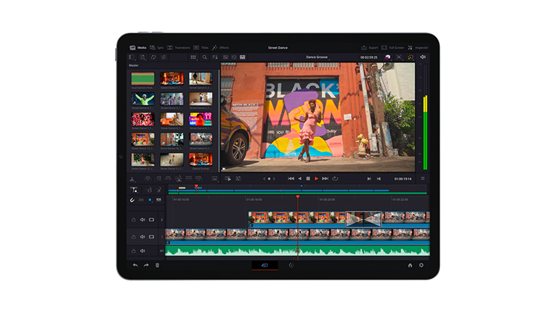 DaVinci Resolve cho iPad