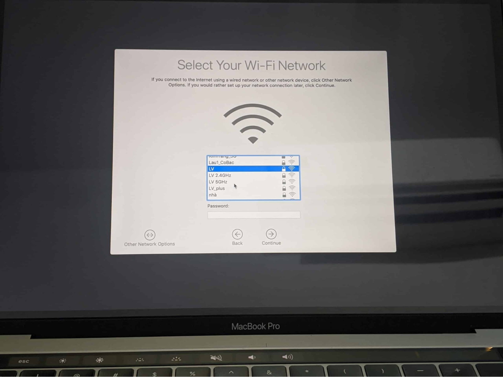 Cài đặt mạng Wifi của bạn