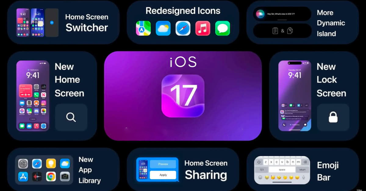 11 tính năng đáng mong đợi trên iOS 17