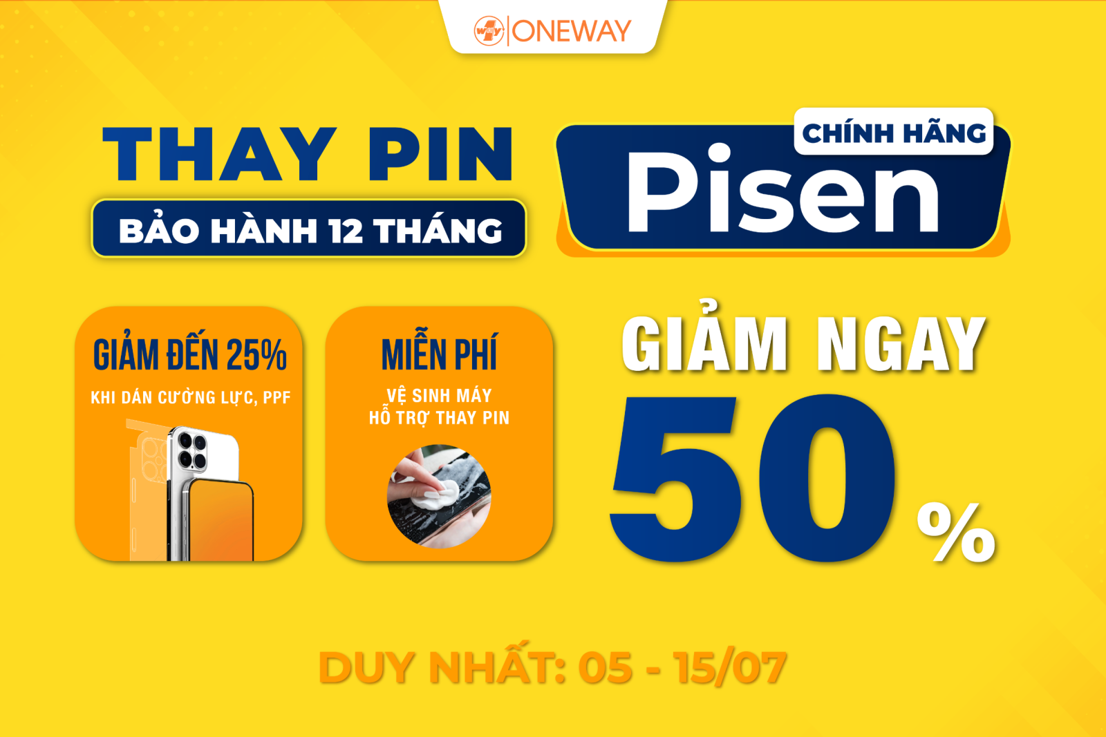 giam-50%-gia-thay-pin-Pisen-chinh-hang-tai-Oneway