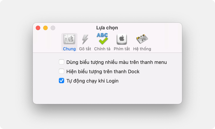 Bật tự động chạy khi Login