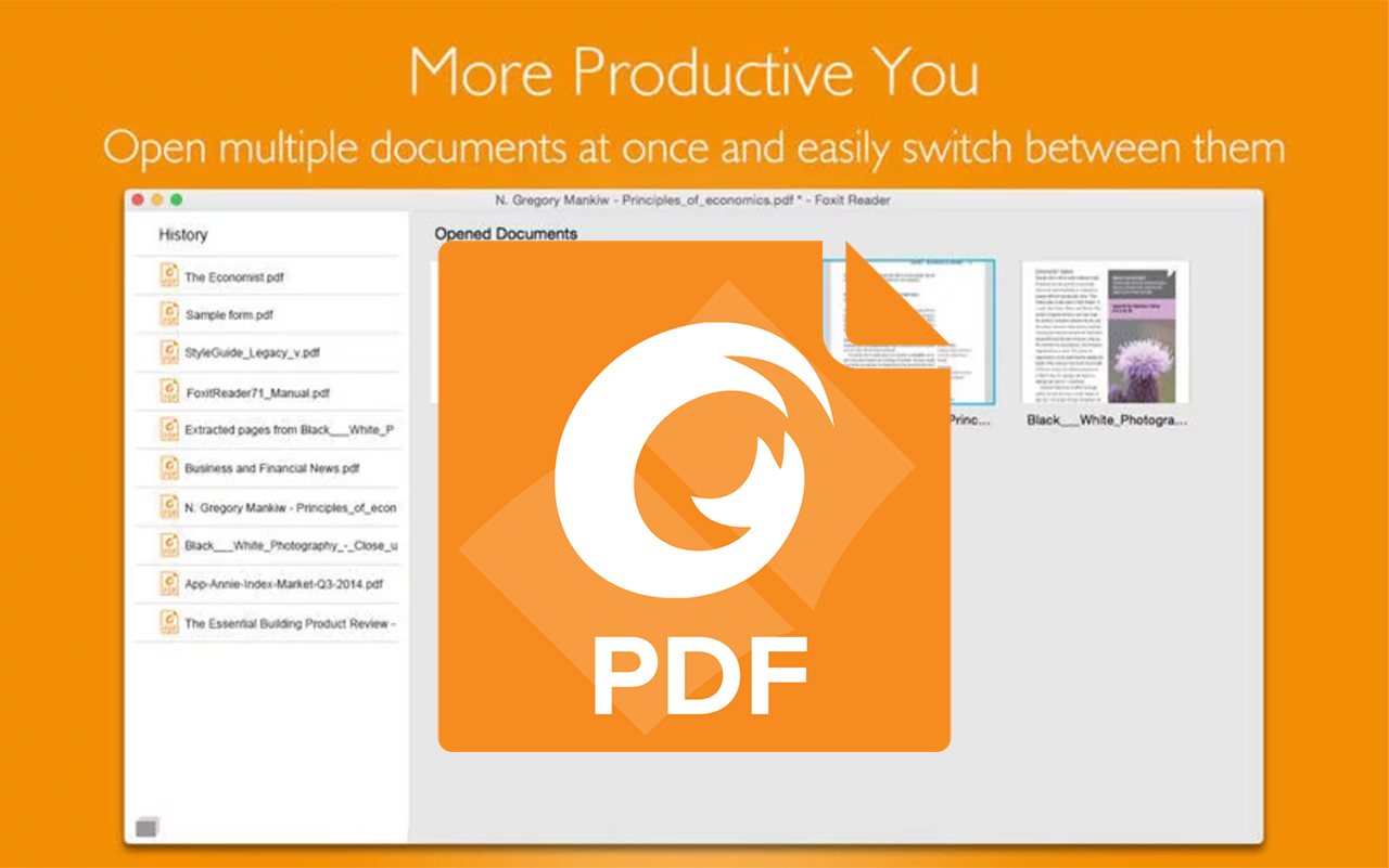 PDF Foxit Reader - Phần mềm mở, chỉnh sửa file PDF miễn phí trên Macbook  