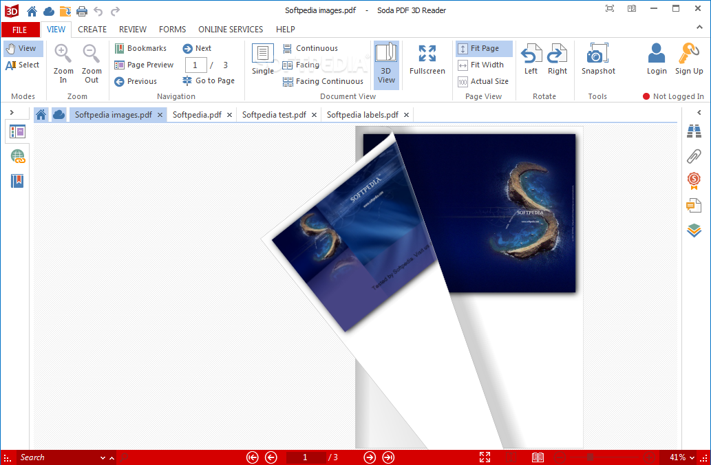 Soda 3D PDF Reader - phần mềm mở, đọc file PDF với màn hình hiển thị đẹp, mang đến cho bạn nhiều trải nghiệm tuyệt vời  