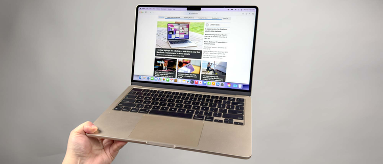 MacBook Air M3 16GB 512GB cho phép làm việc mượt mà với hệ điều hành macOS Sonoma