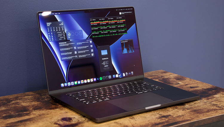 Thiết kế MacBook Pro M3 16 inch với màu đen không gian huyền bí