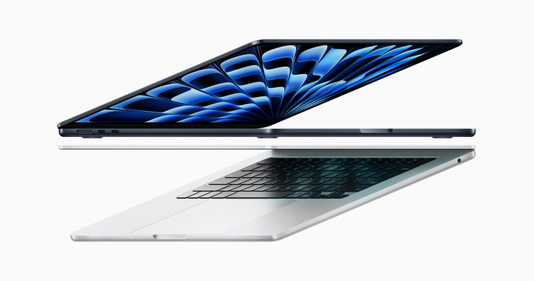 Phiên bản MacBook Air M3 16GB 512GB với thiết kế mỏng nhẹ, sang trọng