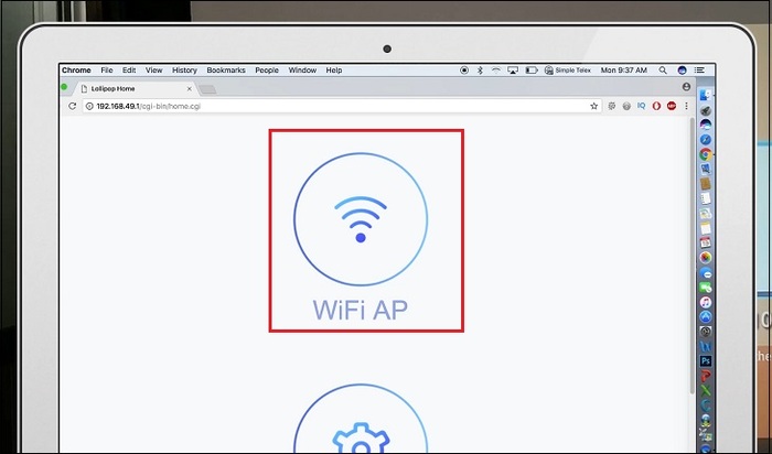 Chọn Wifi AP