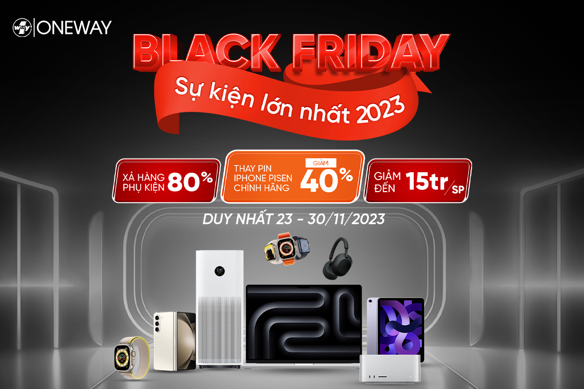 Black friday - sự kiện lớn nhất 2023