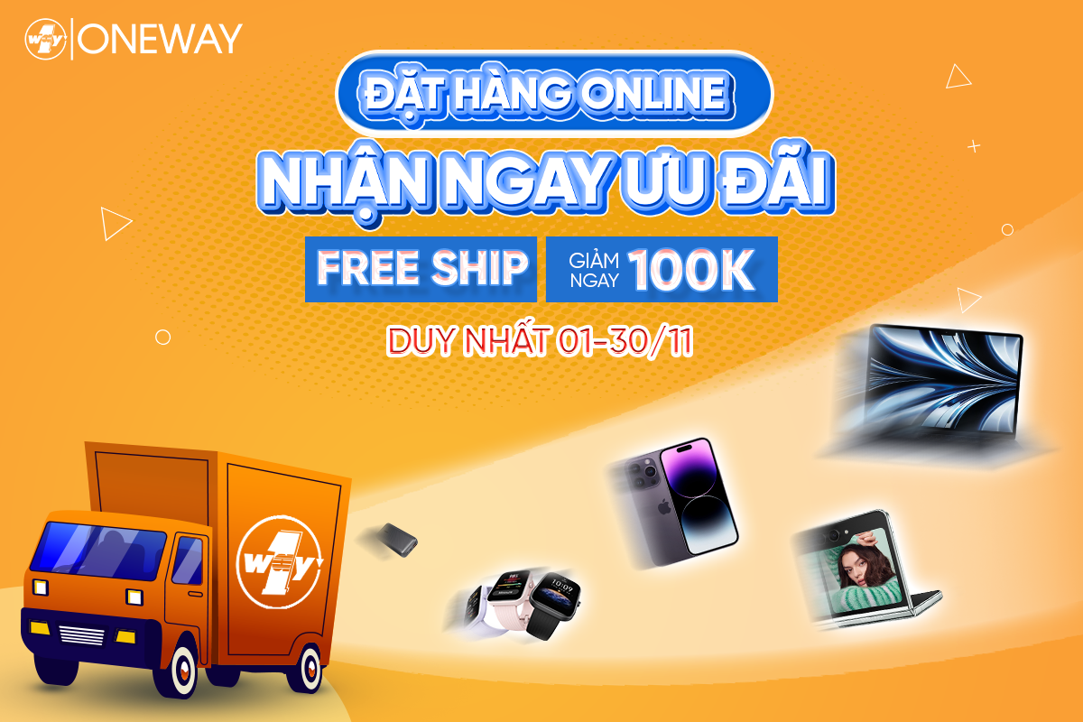 Đặt hàng Online nhận ngay ưu đãi 