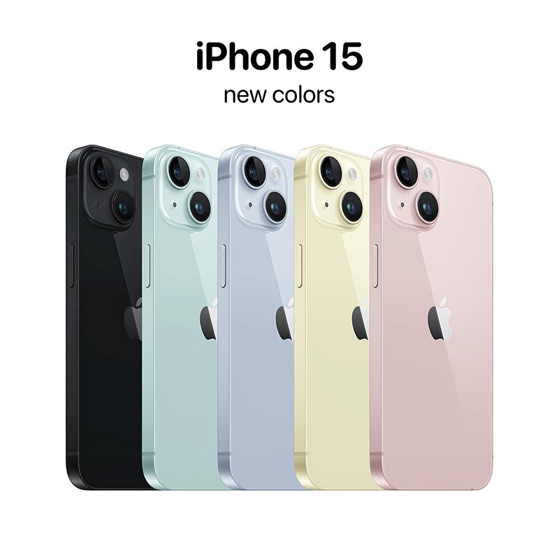 Màu sắc iPhone 15 và iPhone 15 Plus