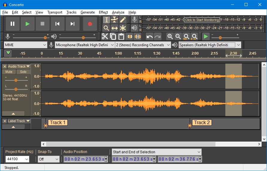 App Audacity là phần mềm chỉnh sửa âm thanh hoàn toàn miễn phí