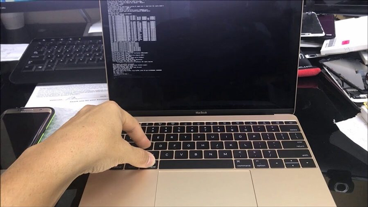 MacBook khi rơi vào trạng thái Bypass sẽ không thể sử dụng