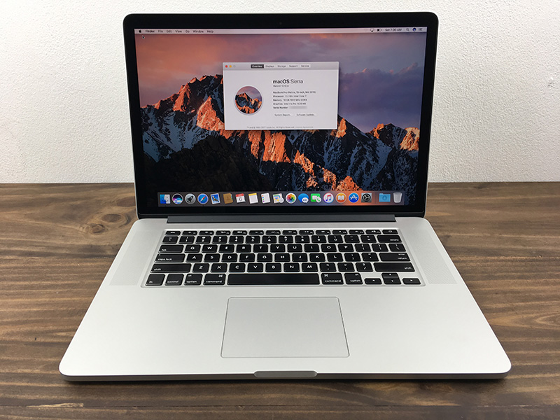 MacBook Pro 2016 - 15 inch - 256GB cũ - MLW72