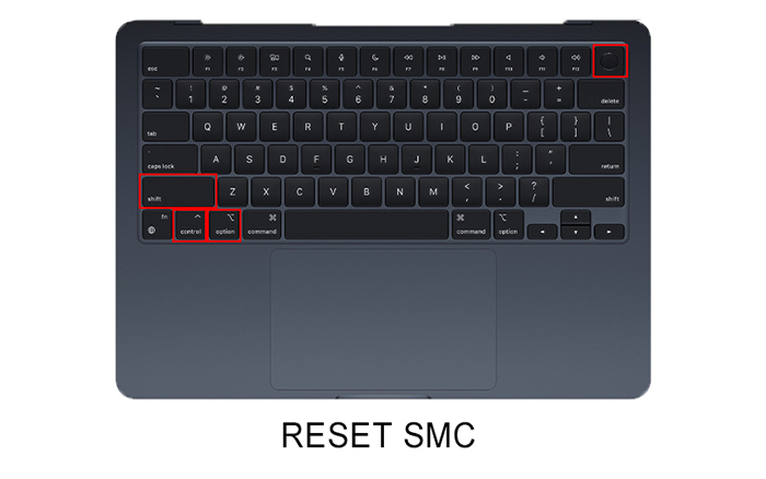 Cách reset SMC: